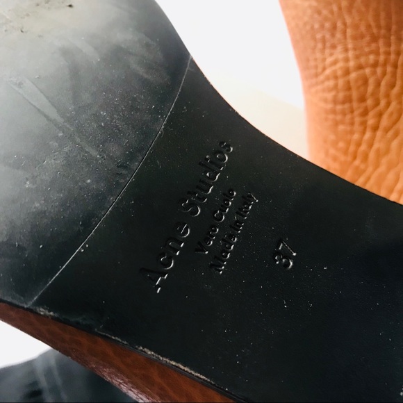 SOLD Acne Jensen Ochre Boots - Picture 6 of 8